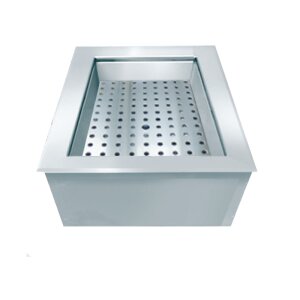 Hagola Kühlwanne Basel für GN 3/1 Zentralkühlung mit Lochplatte höhenverstellbar