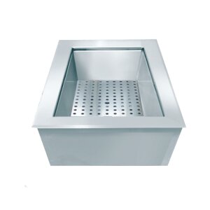 Hagola Kühlwanne Basel für GN 5/1 Zentralkühlung mit Lochplatte fest