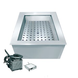 Hagola Kühlwanne Basel für GN 1/1 steckerfertig mit Schnellkupplung und Lochplatte höhenverstellbar