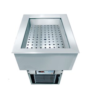 Hagola Kühlwanne Basel für GN 3/1 steckerfertig mit Lochplatte höhenverstellbar