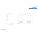 NordCap COOL-LINE Saladette SL 3T